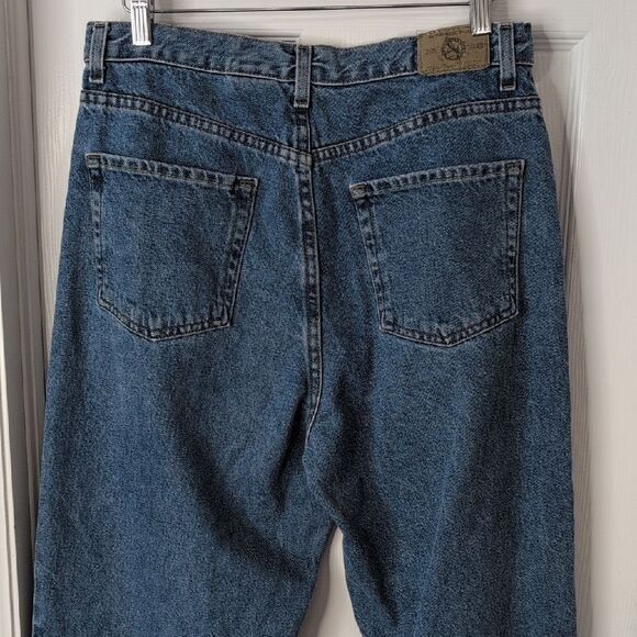 Eddie Bauer Women's Loose Fit Blue Jeans Vintage Y2K - Picture 9 of 10